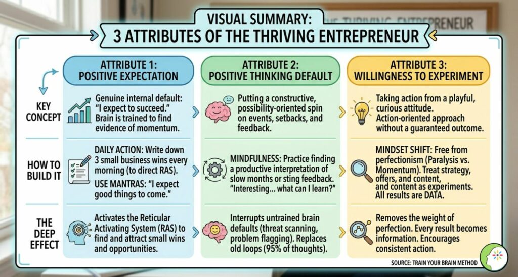 Three Attributes of Successful Entrepreneurs